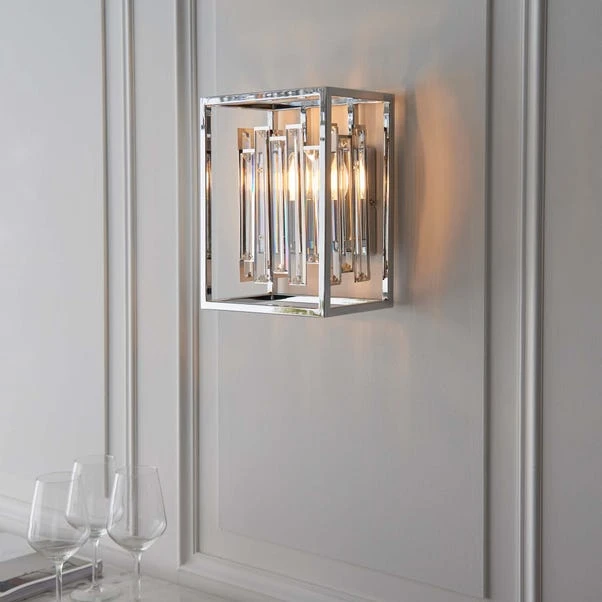 Vogue Crystal Juneau Wall Light 3 Vogue Crystal Juneau Wall Light