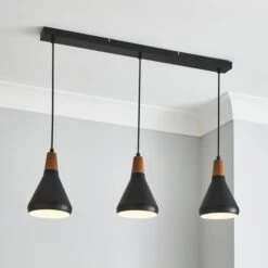 Elements Wolston 3 Light Diner Ceiling Light 21 Elements Wolston 3 Light Diner Ceiling Light -Home Lighting Store 30766166