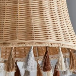 Fiesta Rattan Tassel Easy Fit Pendant Shade -Home Lighting Store 30766256 alt02