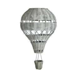 Hot Air Balloon Rattan Easy Fit Pendant Shade -Home Lighting Store 30766259 alt05
