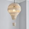 Hot Air Balloon Rattan Easy Fit Pendant Shade -Home Lighting Store 30766260
