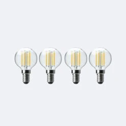 Set Of 4 Status 4W Filament SES Mini Globe Bulbs -Home Lighting Store 30767629 alt04