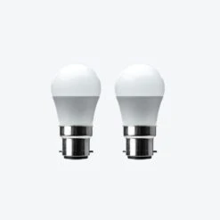 Set Of 2 Status 5.5W Pearl BC Mini Globe Bulbs -Home Lighting Store 30767653 alt04