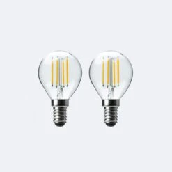 Set Of 2 Status 2.5W Filament SES Mini Globe Bulbs -Home Lighting Store 30767670 alt04