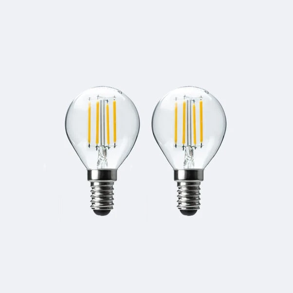 Set Of 2 Status 4.5W SES Mini Globe Dimmable Filament Bulbs 6 Set Of 2 Status 4.5W SES Mini Globe Dimmable Filament Bulbs - Image 4