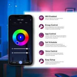 Status SMART 9W BC GLS Colour Changing Bulb -Home Lighting Store 30767708 alt04