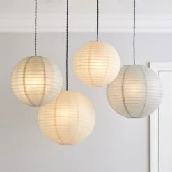 Paper Lantern Easy Fit Pendant Shade -Home Lighting Store 30768632 alt09