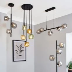 Elements Tollose 4 Light Semi Flush Ceiling Light -Home Lighting Store 30768646 alt09