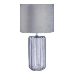 Christine Ribbed Glass Table Lamp -Home Lighting Store 30770024 alt03