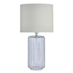 Christine Ribbed Glass Table Lamp -Home Lighting Store 30770025 alt03