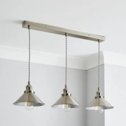 Logan 3 Light Industrial Diner Ceiling Light -Home Lighting Store 30770062 alt01