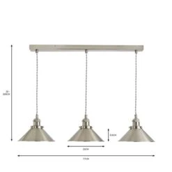 Logan 3 Light Industrial Diner Ceiling Light -Home Lighting Store 30770062 alt07