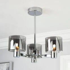Erin 3 Light Semi Flush Ceiling Light -Home Lighting Store 30770082