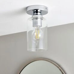 Fryer Bathroom Flush Ceiling Light -Home Lighting Store 30789840 alt01