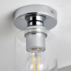 Fryer Bathroom Flush Ceiling Light -Home Lighting Store 30789840 alt03