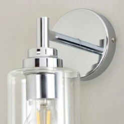 Fryer Chrome Bathroom Wall Light -Home Lighting Store 30789841 alt03