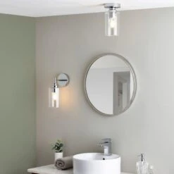 Fryer Chrome Bathroom Wall Light -Home Lighting Store 30789841 alt04