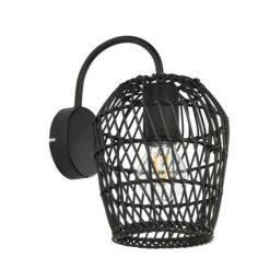 Kirra Bathroom Faux Rattan Wall Light -Home Lighting Store 30789857 alt05