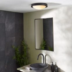 Pluto Bathroom Flush Ceiling Light 19 Pluto Bathroom Flush Ceiling Light -Home Lighting Store 30789911 alt04