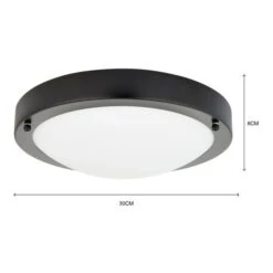 Pluto Bathroom Flush Ceiling Light 21 Pluto Bathroom Flush Ceiling Light -Home Lighting Store 30789911 alt06