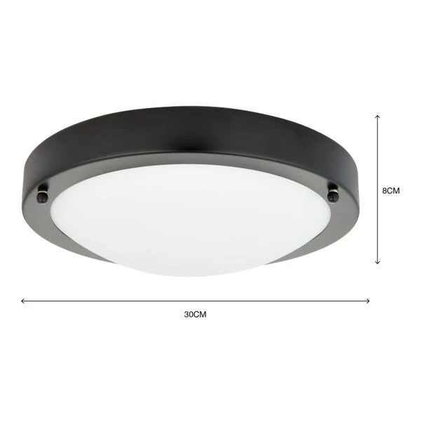 Pluto Bathroom Flush Ceiling Light 9 Pluto Bathroom Flush Ceiling Light - Image 7