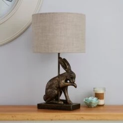 Hare Licking Paw Table Lamp -Home Lighting Store 30792140 alt01