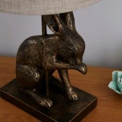 Hare Licking Paw Table Lamp -Home Lighting Store 30792140 alt02