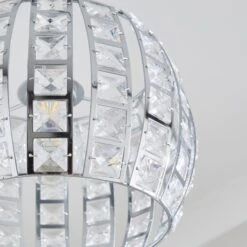 West End Chrome Easy Fit Pendant Shade -Home Lighting Store 30792360 alt02