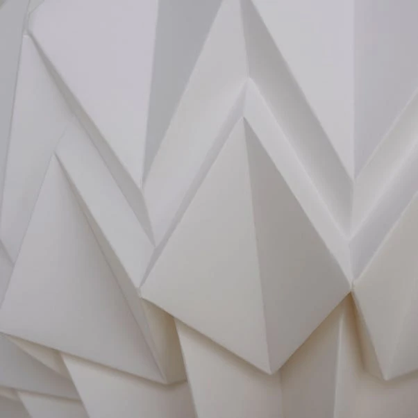 Origami Round Pendant Shade 5 Origami Round Pendant Shade - Image 3
