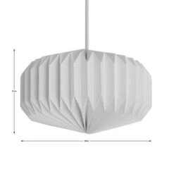 Origami Hexagon Easy Fit Pendant Shade -Home Lighting Store 30796672 alt04