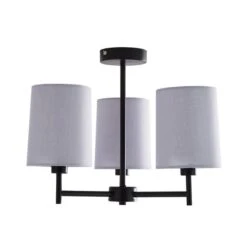 Prescot 3 Light Semi Flush Ceiling Light -Home Lighting Store 30798591 alt04