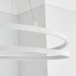 Menton Integrated LED Swirl Hoop Semi Flush Ceiling Light -Home Lighting Store 30798592 alt03