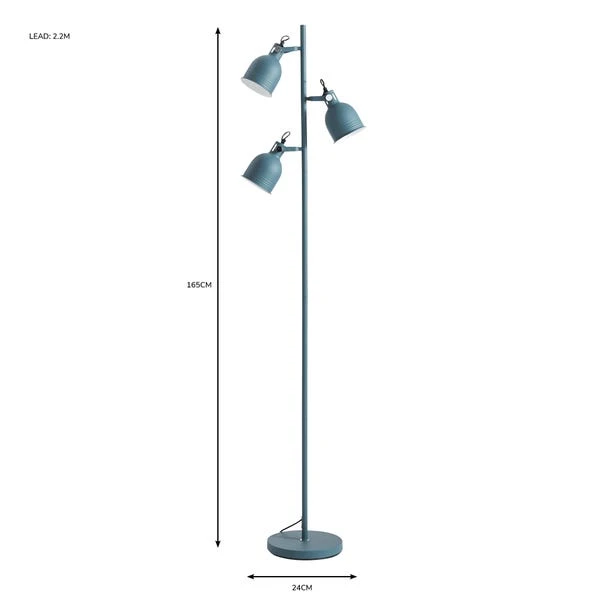 Issac 3 Light Floor Lamp 7 Issac 3 Light Floor Lamp - Image 5