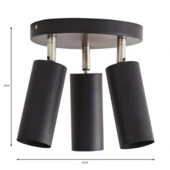 Leila 3 Light Semi Flush Spotlight -Home Lighting Store 30798623 alt05