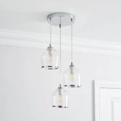 Lenny 3 Light Cluster Ceiling Light -Home Lighting Store 30798651 alt01
