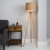 Jandia Wooden Tripod Floor Lamp -Home Lighting Store 30801900
