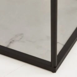 Aiko Black And Faux Marble Midi Shelved Floor Lamp -Home Lighting Store 30802422 alt03