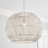 Wicker Woven Easy Fit Pendant Shade 1 Wicker Woven Easy Fit Pendant Shade -Home Lighting Store 30808830