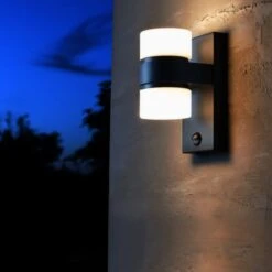 EGLO Atollari 2 Light Outdoor Sensor Wall Light -Home Lighting Store 30817317 alt02