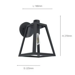 EGLO Mirandola Caged Outdoor Wall Light -Home Lighting Store 30817331 alt05