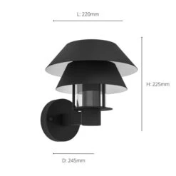 EGLO Chiappera Outdoor Wall Light -Home Lighting Store 30817346 alt05