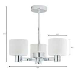 Erin 3 Light Semi Flush Ceiling Light -Home Lighting Store 30818153 alt05