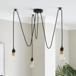 Romelia Flex 3 Light Spider Ceiling Light -Home Lighting Store 30831976 alt01