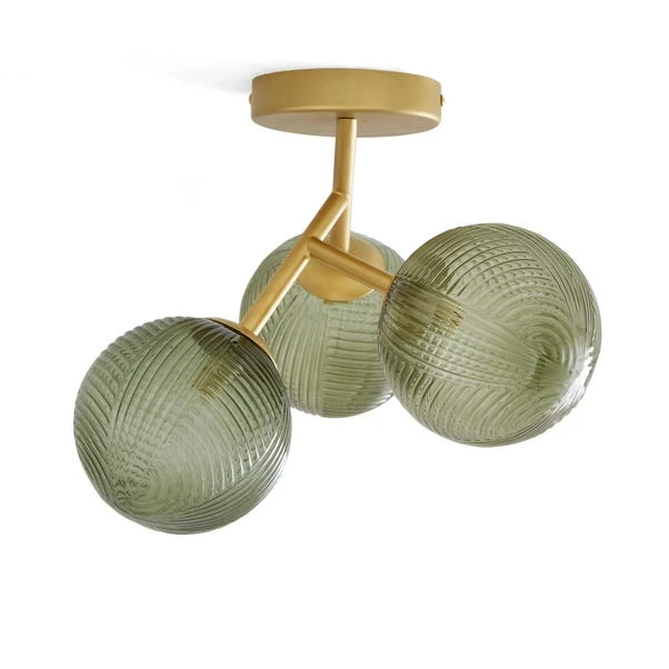 Cohen 3 Light Semi Flush Ceiling Light 7 Cohen 3 Light Semi Flush Ceiling Light - Image 5