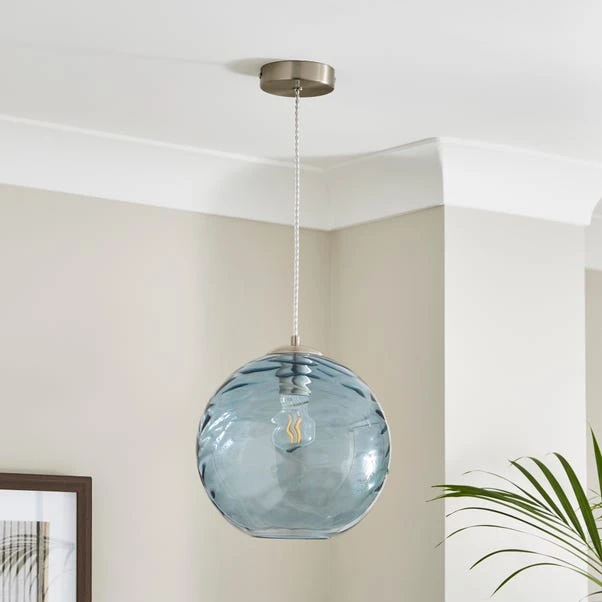 Aqua Glass Pendant Light 4 Aqua Glass Pendant Light - Image 2