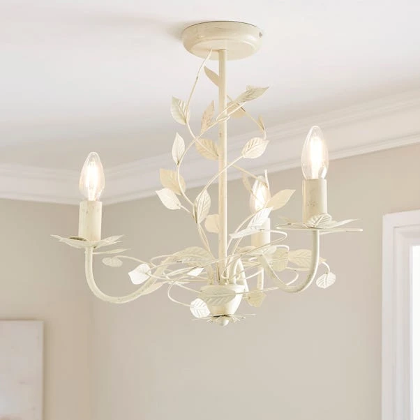 Chantelle Floral 3 Light Chandelier 3 Chantelle Floral 3 Light Chandelier