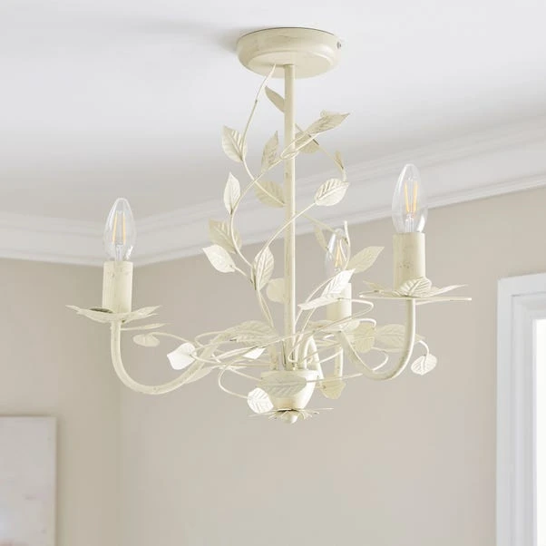 Chantelle Floral 3 Light Chandelier 4 Chantelle Floral 3 Light Chandelier - Image 2