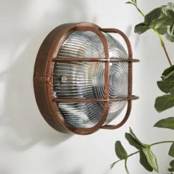 Indoor Outdoor Bulkhead Industrial Wall Light -Home Lighting Store 30832199 alt01