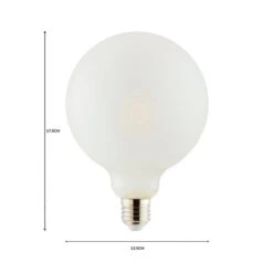 Status Bradford 4W Frosted Glass G125 Dimmable Bulb -Home Lighting Store 30832262 alt09