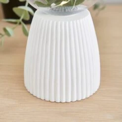 Faux Terrarium Ribbed Battery Table Lamp -Home Lighting Store 30833934 alt01